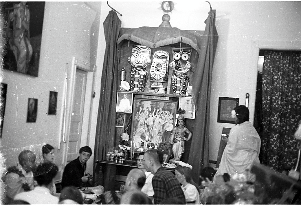 Храм Нью-Джаганнатха Пури в Сан-Франциско, 1967 год.