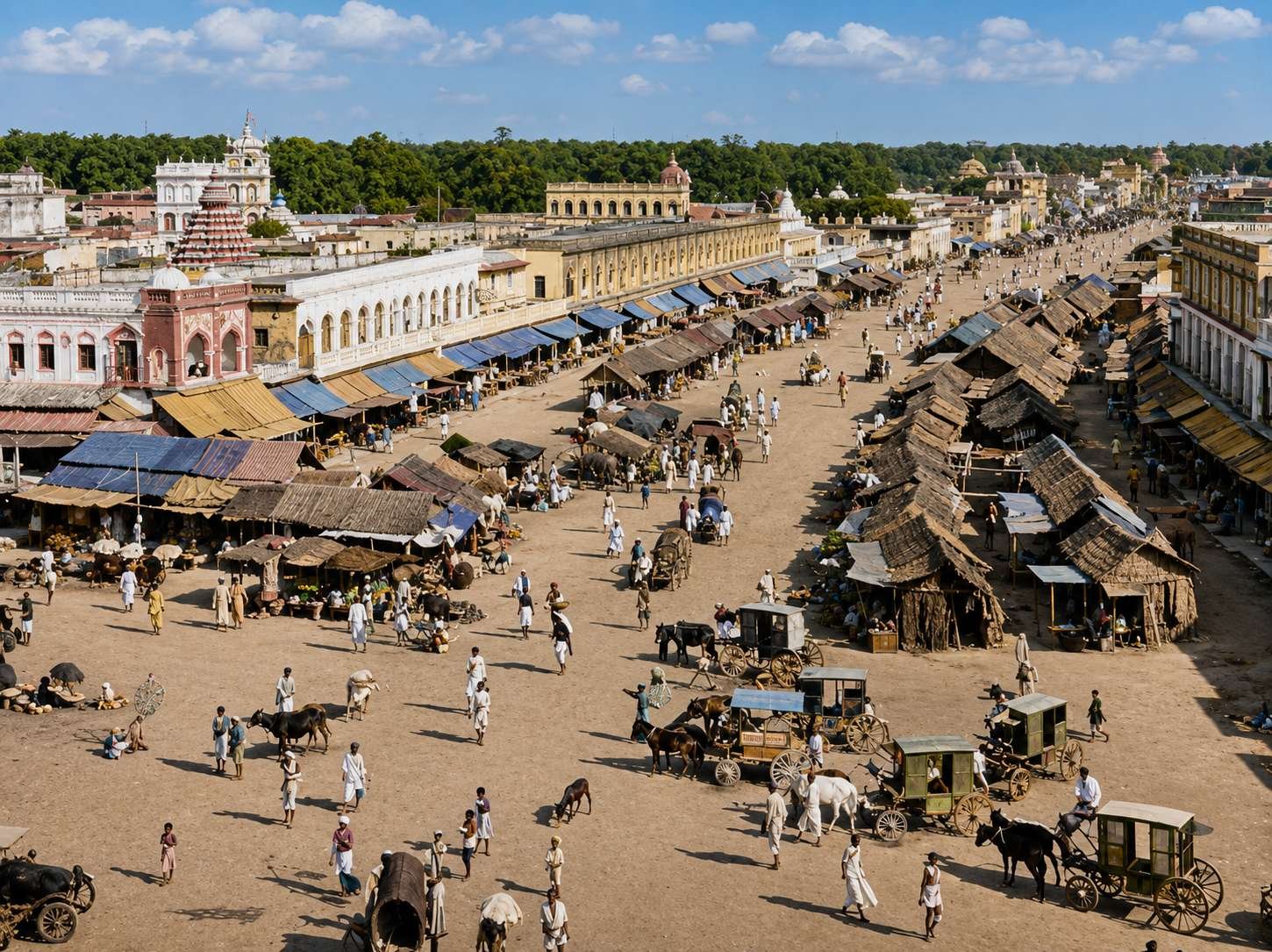 Пури, Гранд роуд, фото 1912 года