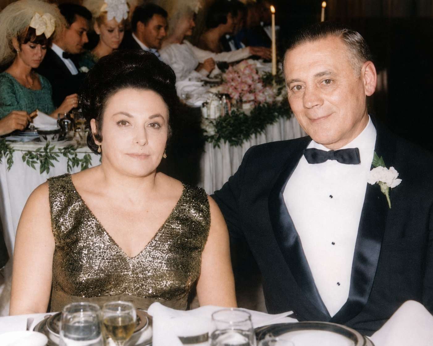 Родители автора, Сабатино и Мари Огнибене, около 1970 года