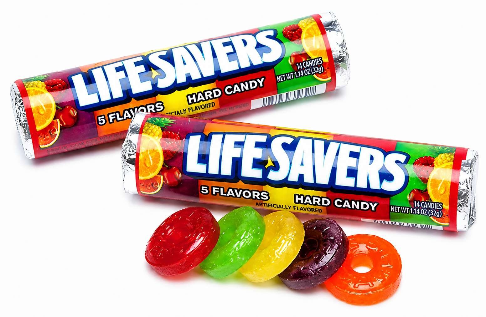 Сахарные леденцы Life Savers («Спасатели Жизни»)